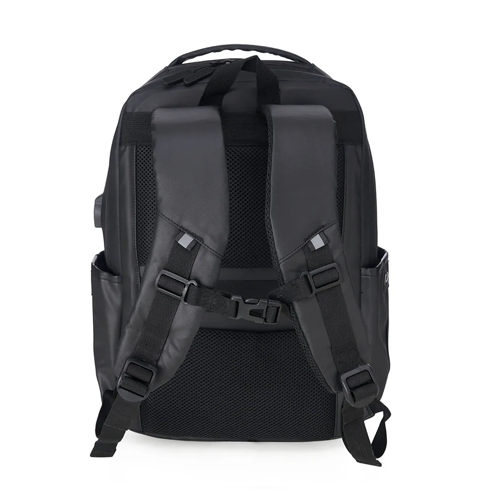 Mochila Couro Sintético USB 20L - Thumbnail 2