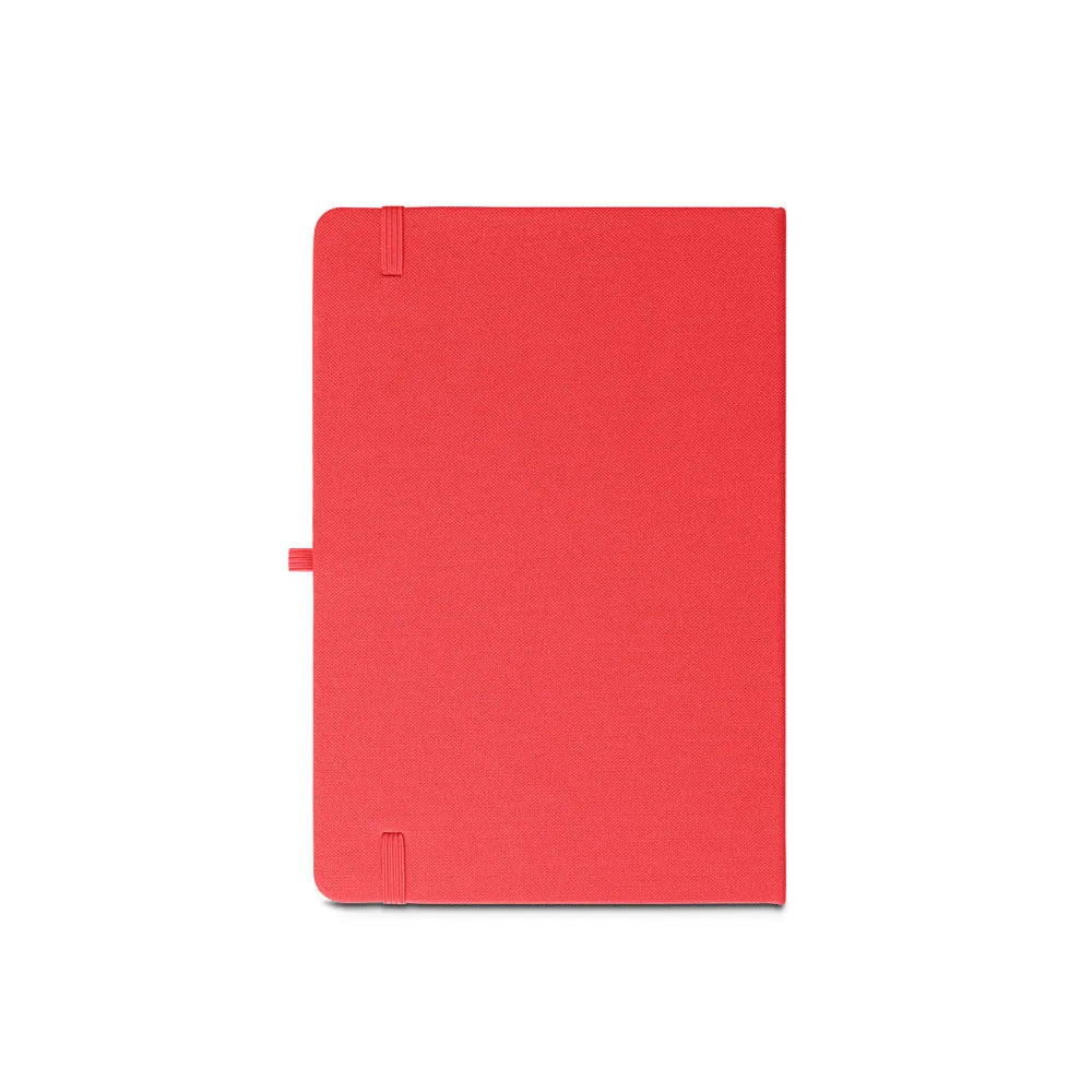 ANNE. Caderno A5 de capa dura em PET 100% reciclado, com páginas pautadas recicladas - Thumbnail 12