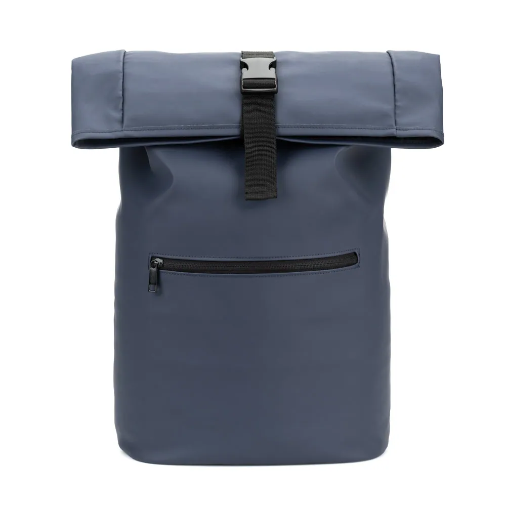 PORTLAND. Mochila "roll top" em PU com bolso para notebook (16") - Thumbnail 13