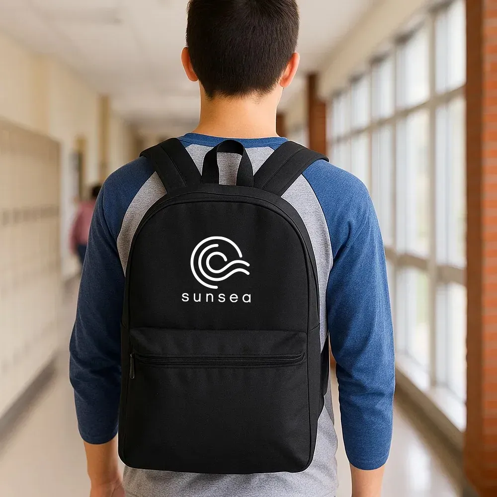 Mochila Em Polyester 600D - 12L - Preta - Thumbnail 8