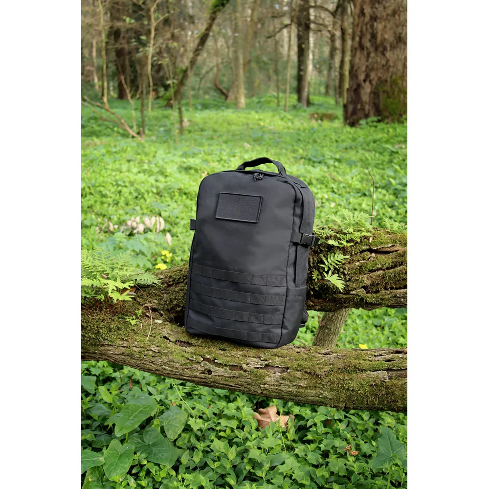 EDINBURGH BPACK. Mochila estilo militar em poliéster reciclado 600D de alta densidade, com bolso para notebook (17.3") 21 L - Thumbnail 15