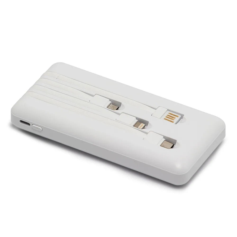 Power Bank 10.000mAh com Lanterna e Multissaídas - Thumbnail 4