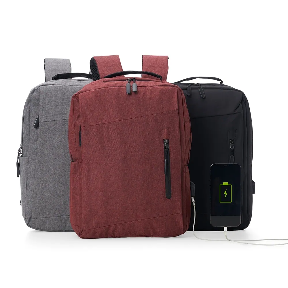 Mochila de Nylon USB 17L - Thumbnail 2
