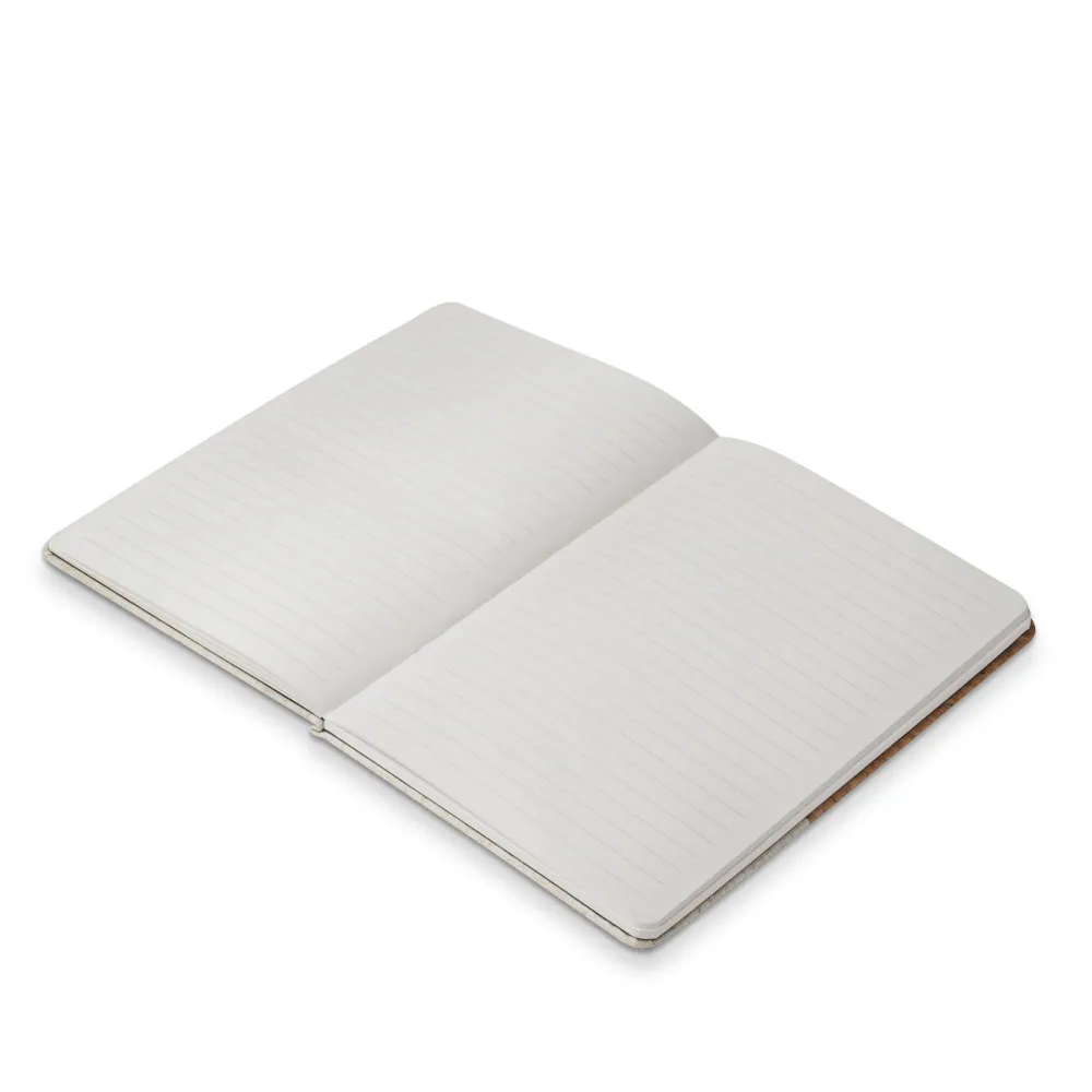 Kit Escritório A5 Capa em Cortiça e Caneta Plástica Reciclada - Thumbnail 4