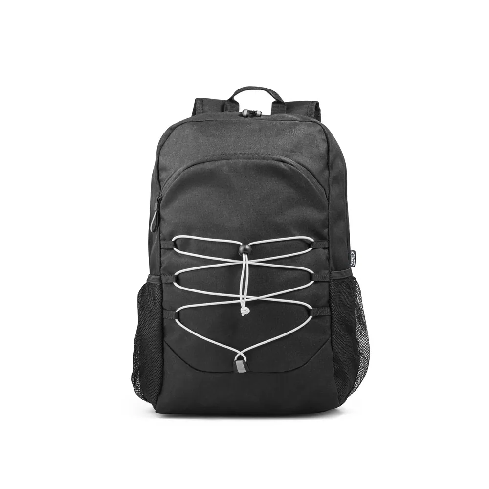 DELFOS BACKPACK. Mochila para notebook (15.6") em poliéster reciclado 300D e poliéster reciclado 600D, com elementos refletores (18 L) - Thumbnail 2