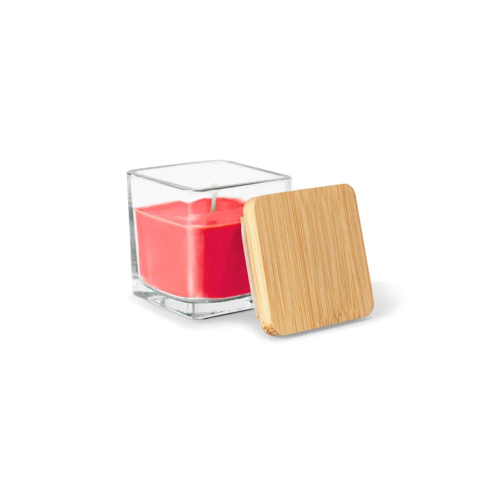 ESSENCE. Vela aromática, de 50 g., em copo de vidro com tampa em bambu - Thumbnail 8