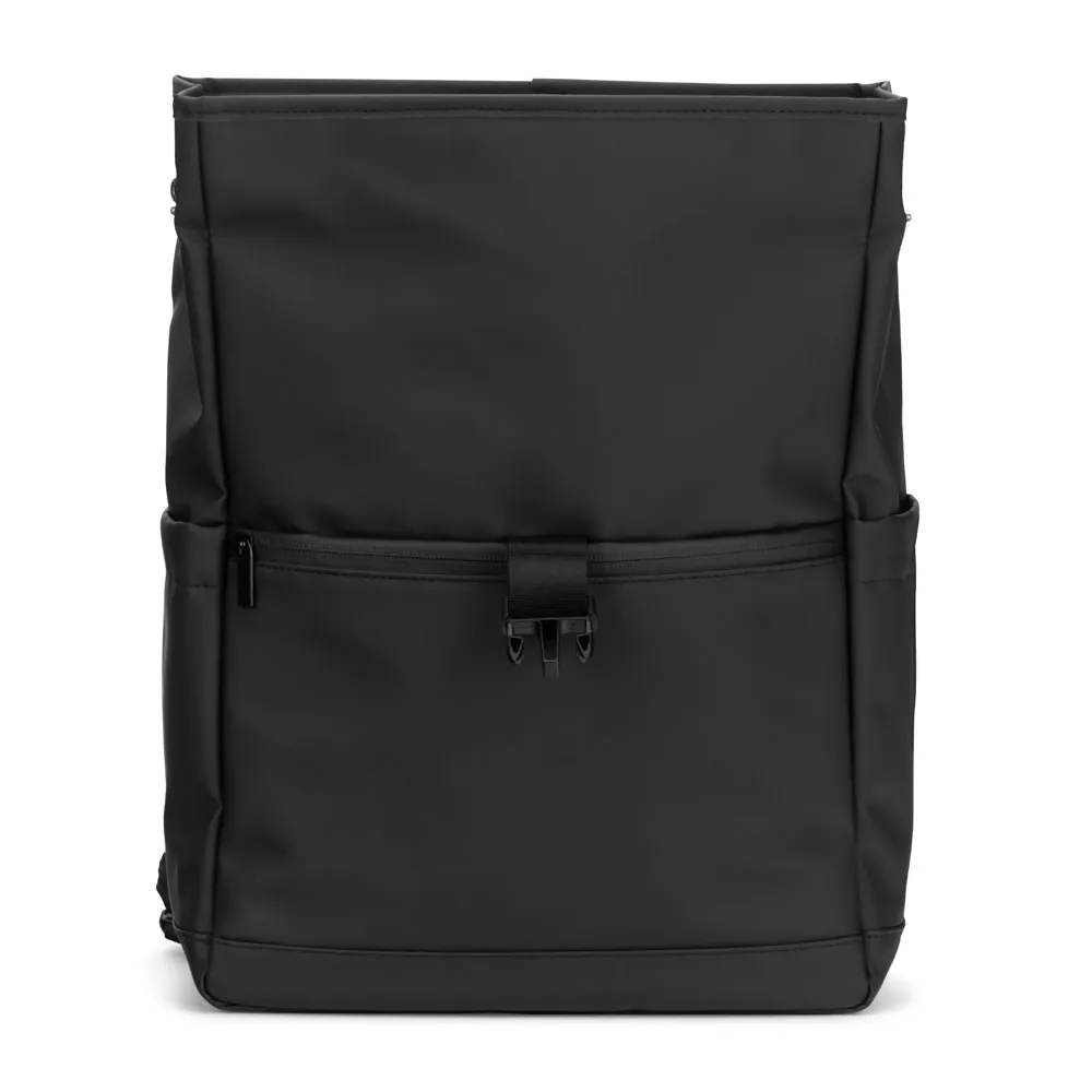 AZORES BAG. Mochila para notebook (16") em PU, com pala que cobre todos os compartimentos - Thumbnail 7