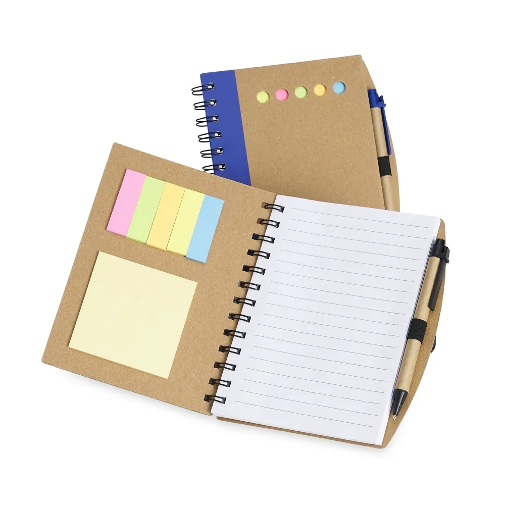 Caderno com Autoadesivos e Caneta - Thumbnail 2