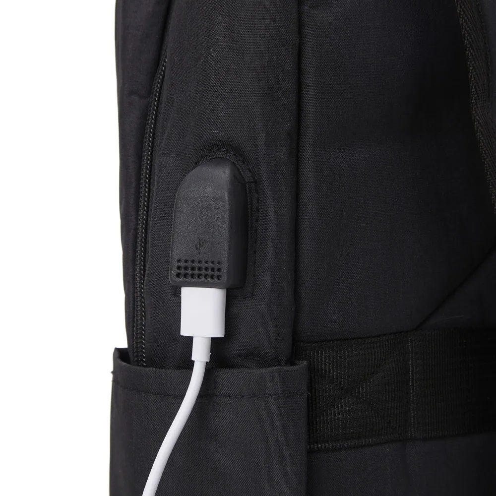 Mochila de Nylon USB 20L - Thumbnail 4