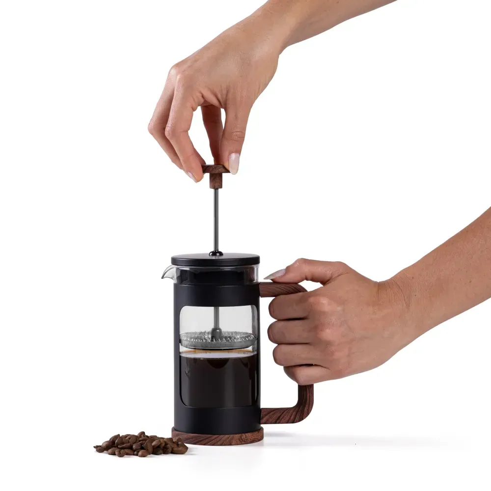 Cafeteira Prensa Francesa Em Vidro / Aço Inox - 350Ml - Thumbnail 3