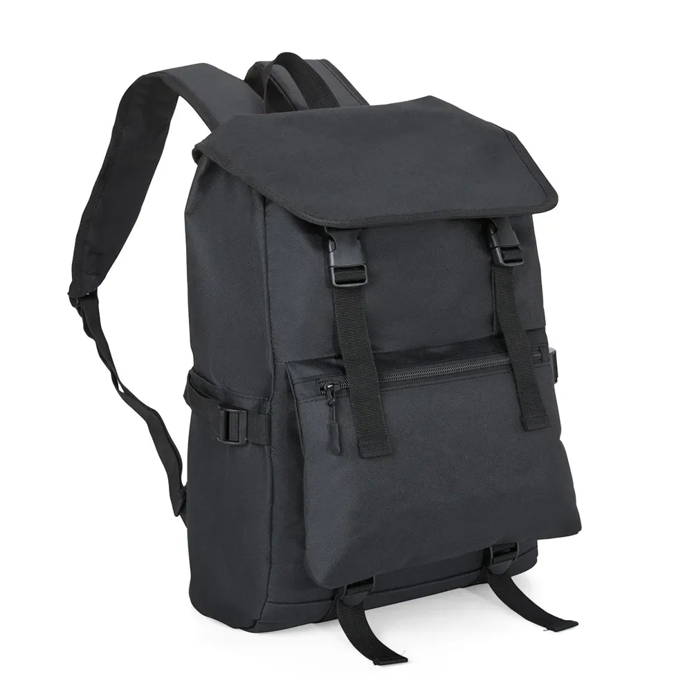 Mochila Em Polyester 600D - 18L - Preta - Thumbnail 6