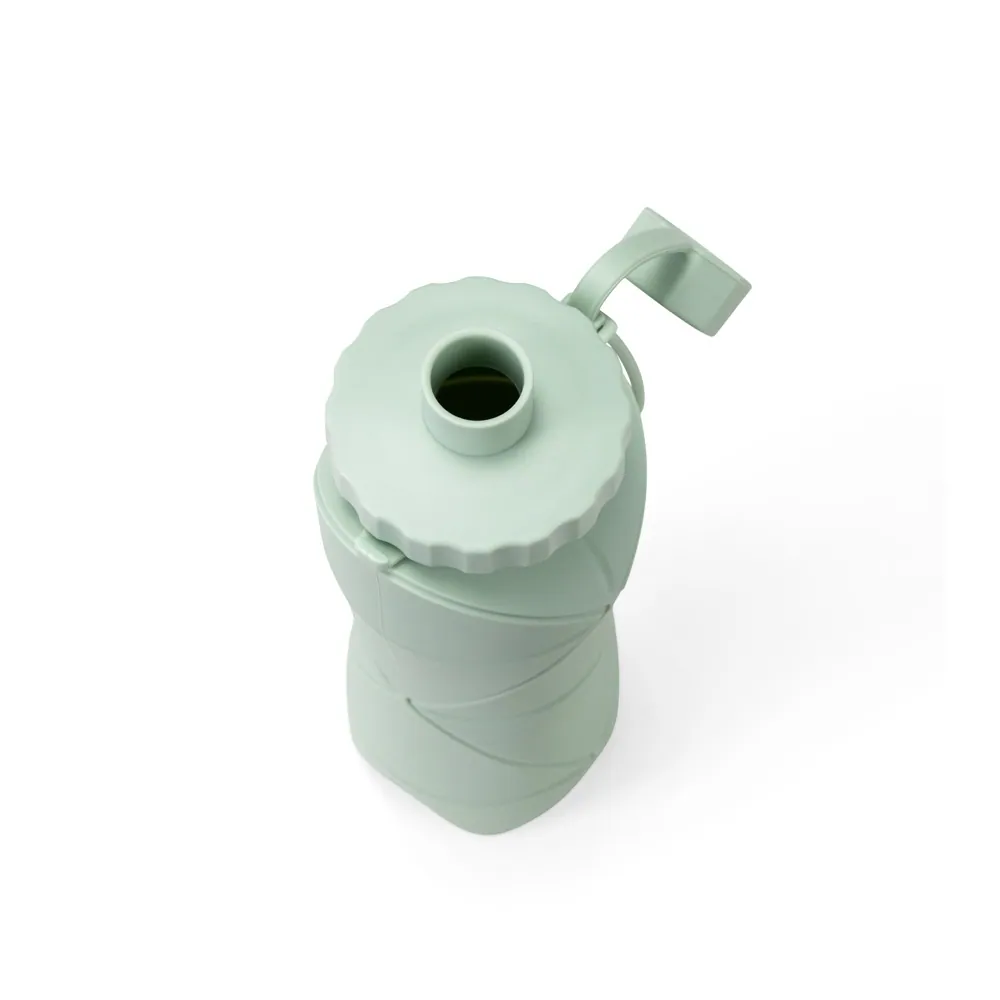 Garrafa Dobrável Silicone 600ml - Thumbnail 6