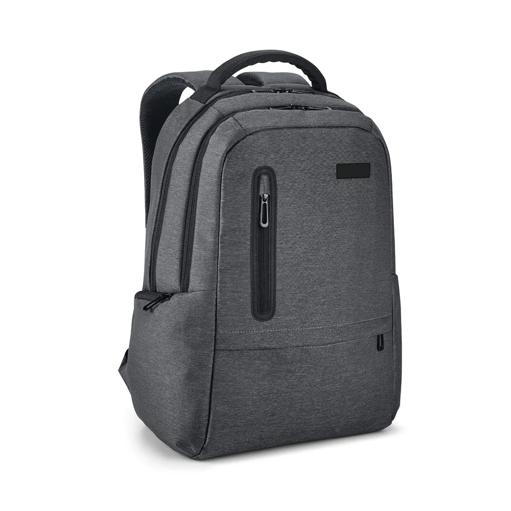 SPACIO. Mochila para notebook (17'') em Nylon 2Tone impermeável com dois compartimentos forrados e almofadados (20 L) - Thumbnail 4