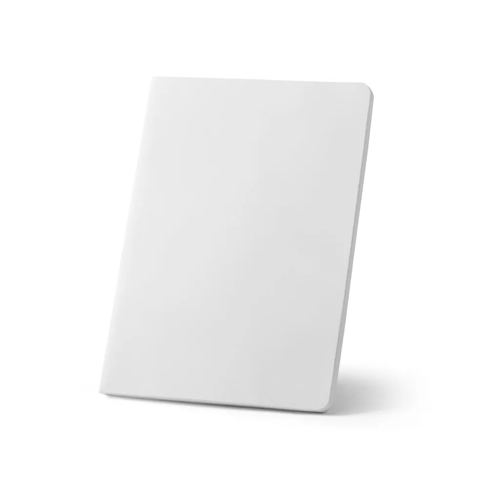 QUEIROS. Caderno A5 de capa flexível em papel pedra (620g/m²) - Thumbnail 7