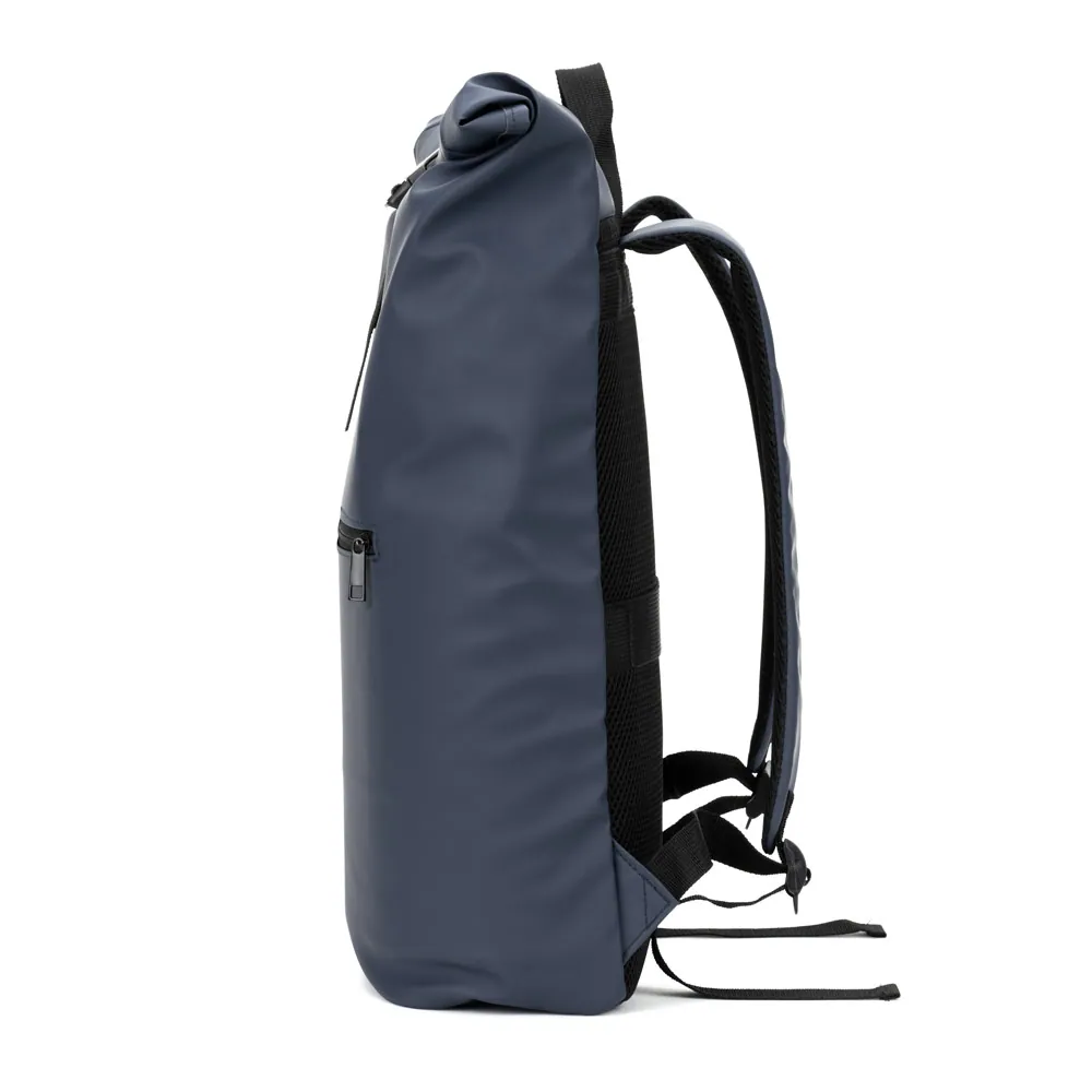 PORTLAND. Mochila "roll top" em PU com bolso para notebook (16") - Thumbnail 10