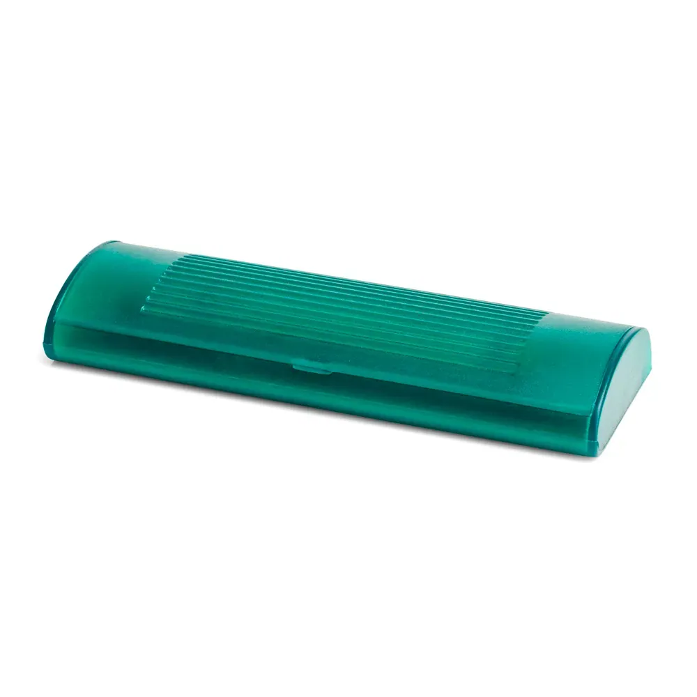 Caneta Esferográfica Em Abs Com Estojo - Verde - Thumbnail 3