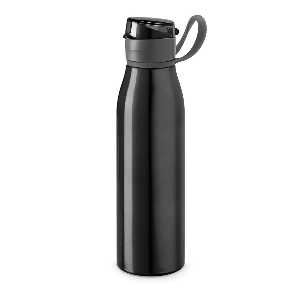 KORVER. Squeeze em alumínio com tampa flip flop em AS e PP (650 mL) - Thumbnail 2
