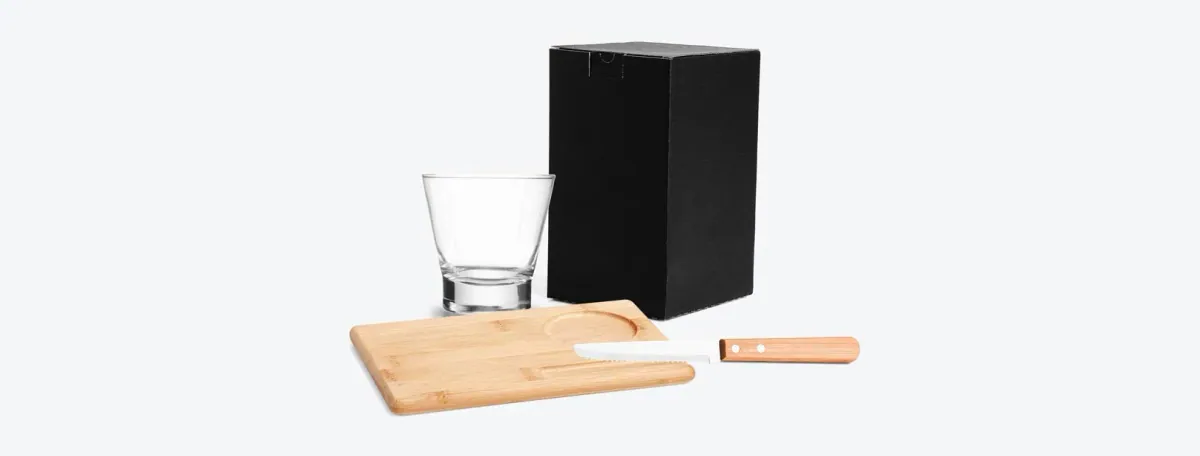 Kit Para Caipirinha Em Bambu / Madeira - 0,35 L - 3 Pçs - Thumbnail 2