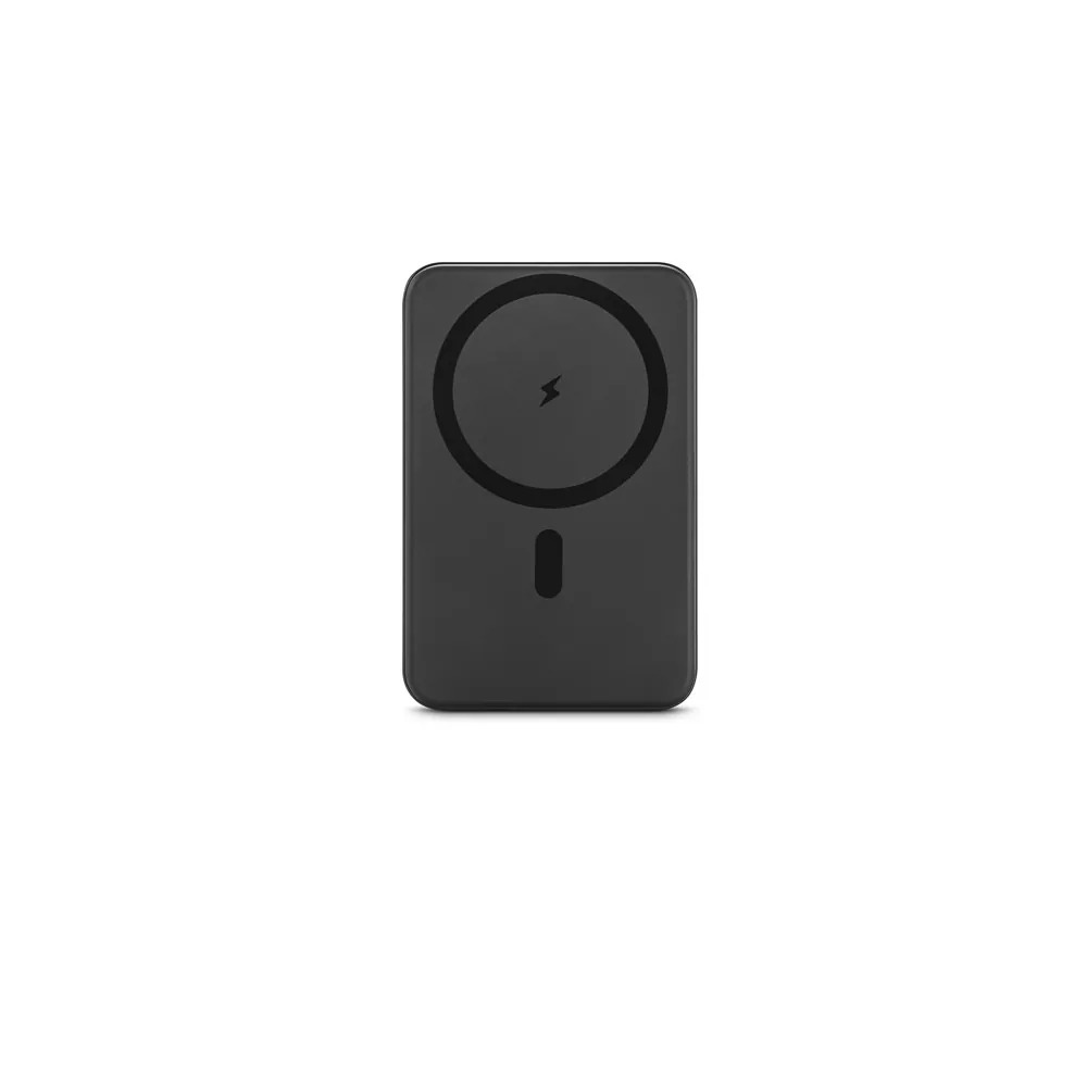 WARSHEL 5. Bateria portátil magnética com carregador por indução super-rápido (5.000 mAh), em ABS 100% reciclado - Thumbnail 2