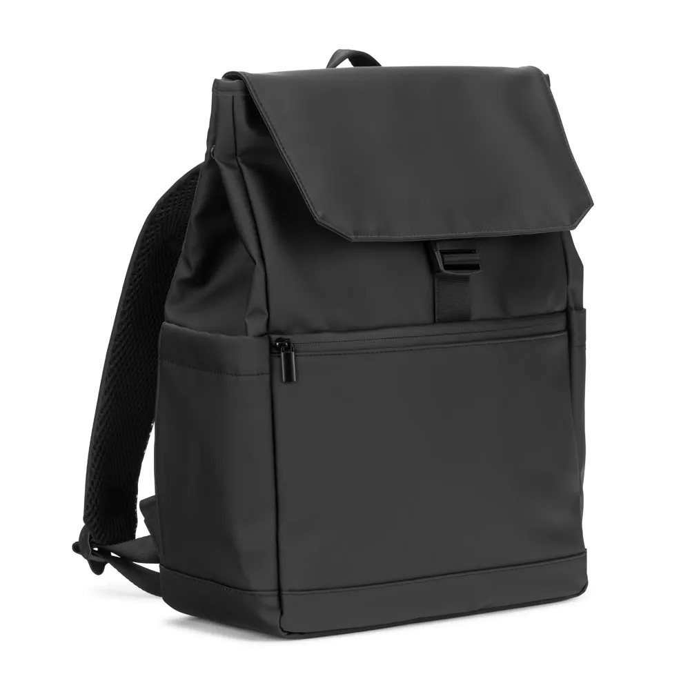 AZORES BAG. Mochila para notebook (16") em PU, com pala que cobre todos os compartimentos - Thumbnail 13
