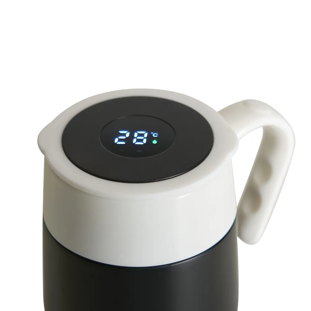 Caneca Térmica Inox 500ml com Display LED - Thumbnail 4
