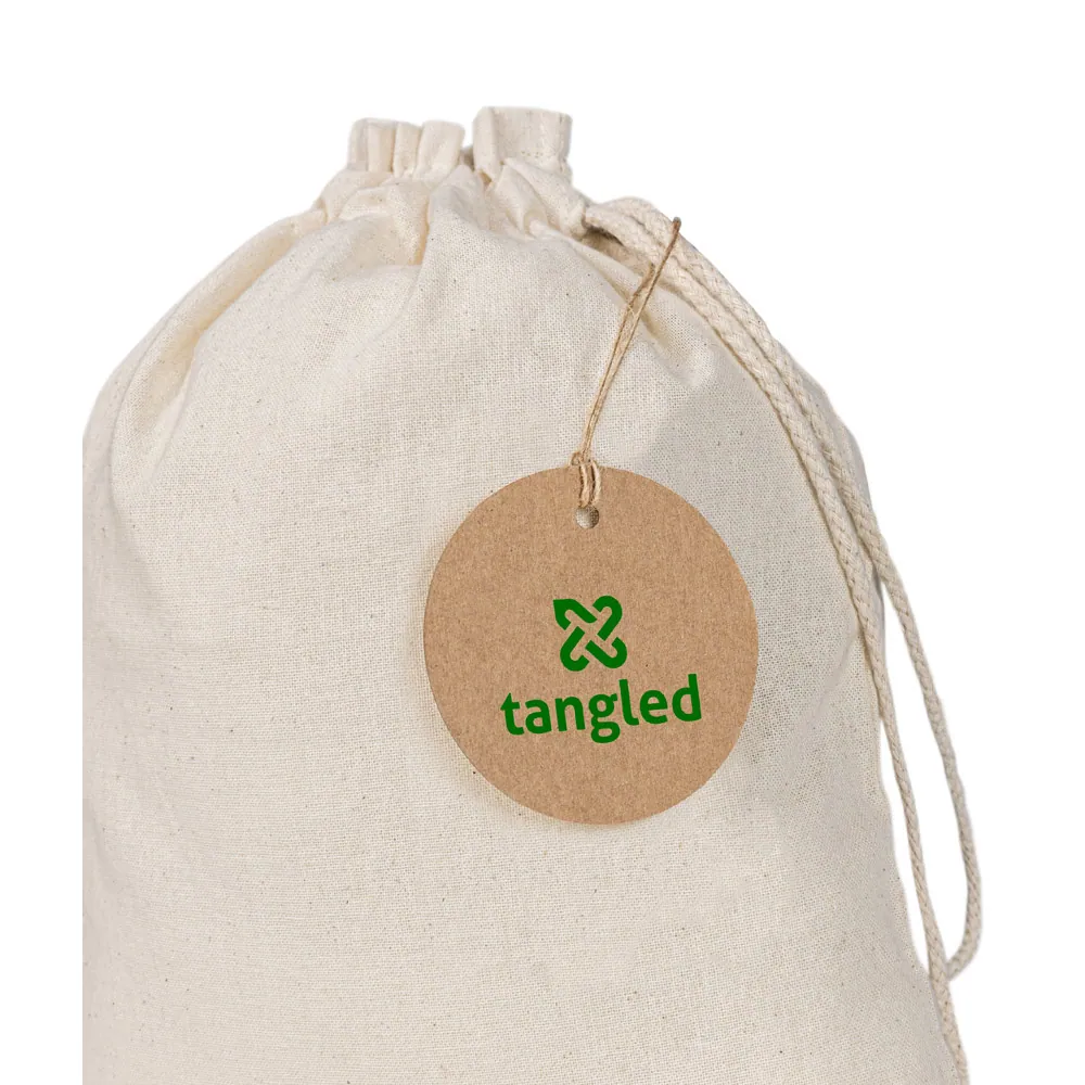 LABEL ROUND. Etiqueta em papel 100% reciclado (700 g/m²) com formato circular - Thumbnail 3