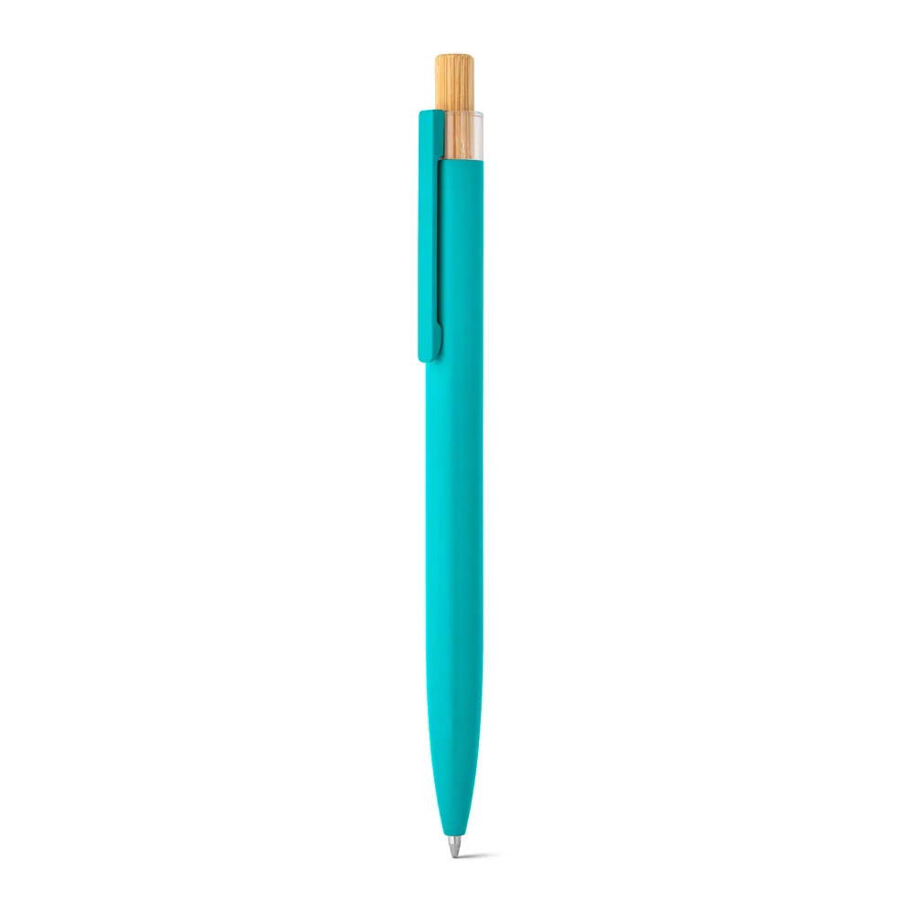 ANTON. Caneta esferográfica em alumínio 100% reciclado com escrita em azul - Thumbnail 37