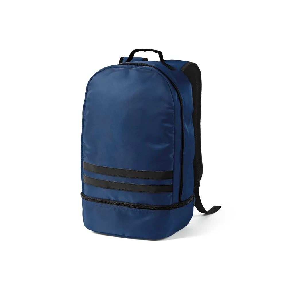 MANCHESTER. Mochila em poliéster reciclado 290T e sarja com compartimento para sapatos (25 L) - Thumbnail 12