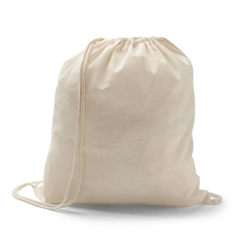 HANOVER. Sacola tipo mochila 100% algodão (100 g/m²) - Thumbnail 2