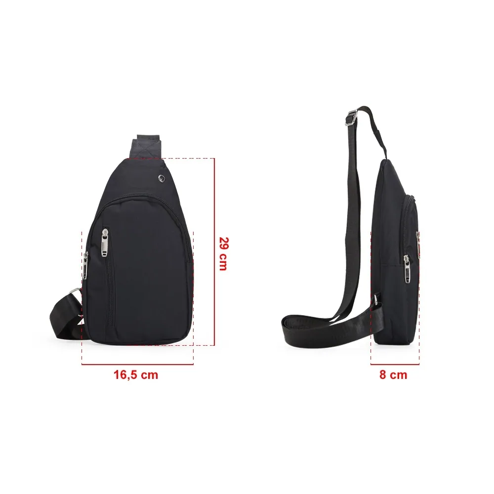 Bolsa de Ombro Nylon - Thumbnail 7