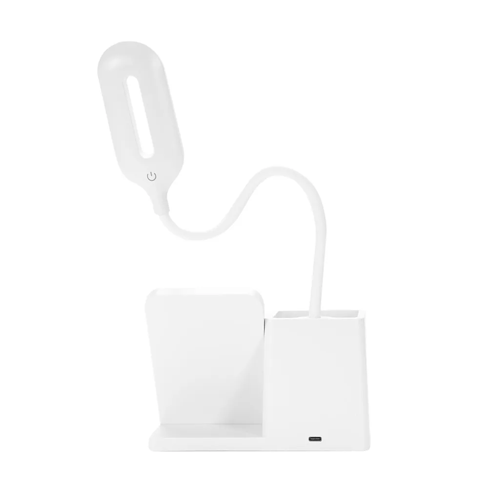 Luminária Led com Carregamento via Indução e Porta-caneta - Thumbnail 2