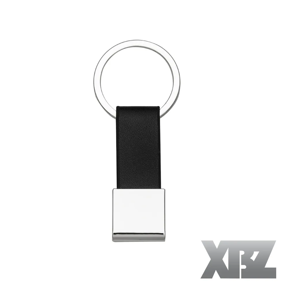 Chaveiro Metal com Couro