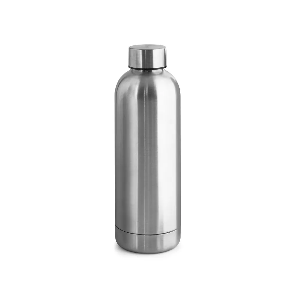 ODIN METTALIC. Garrafa térmica em aço inox 90% reciclado de parede dupla isolada a vácuo (550 mL) - Thumbnail 4