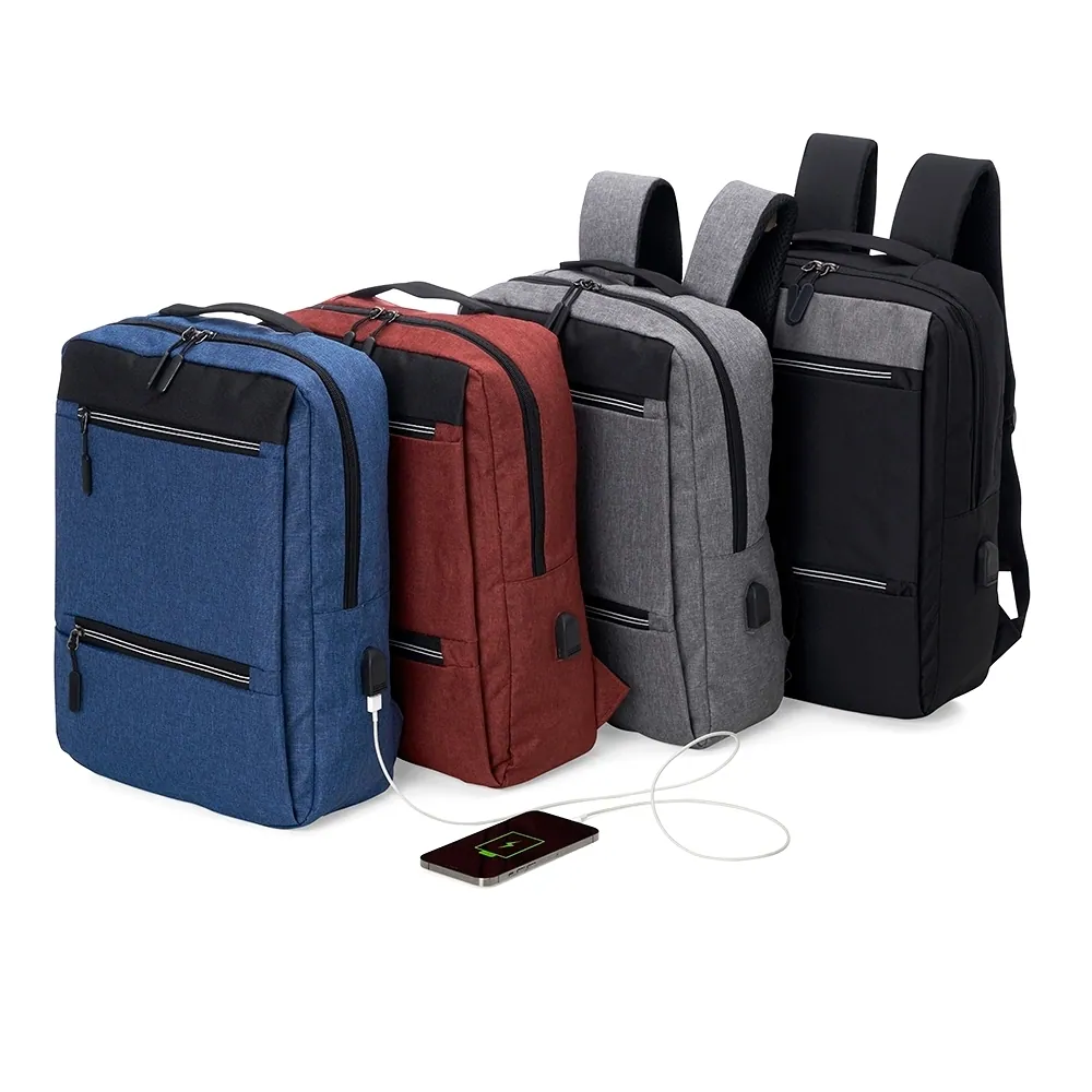 Mochila de Nylon USB 20L - Thumbnail 2