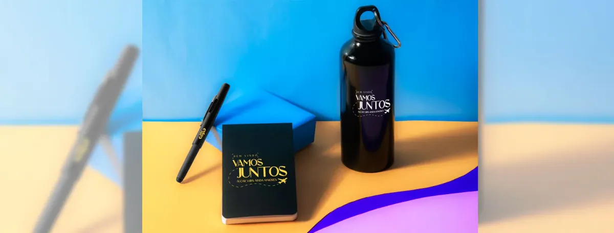 Kit Com Squeeze, Caneta E Bloco - 3 Pçs - Thumbnail 3