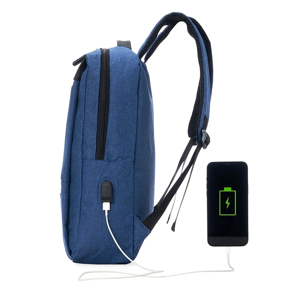 Mochila de Nylon USB 20L - Thumbnail 3