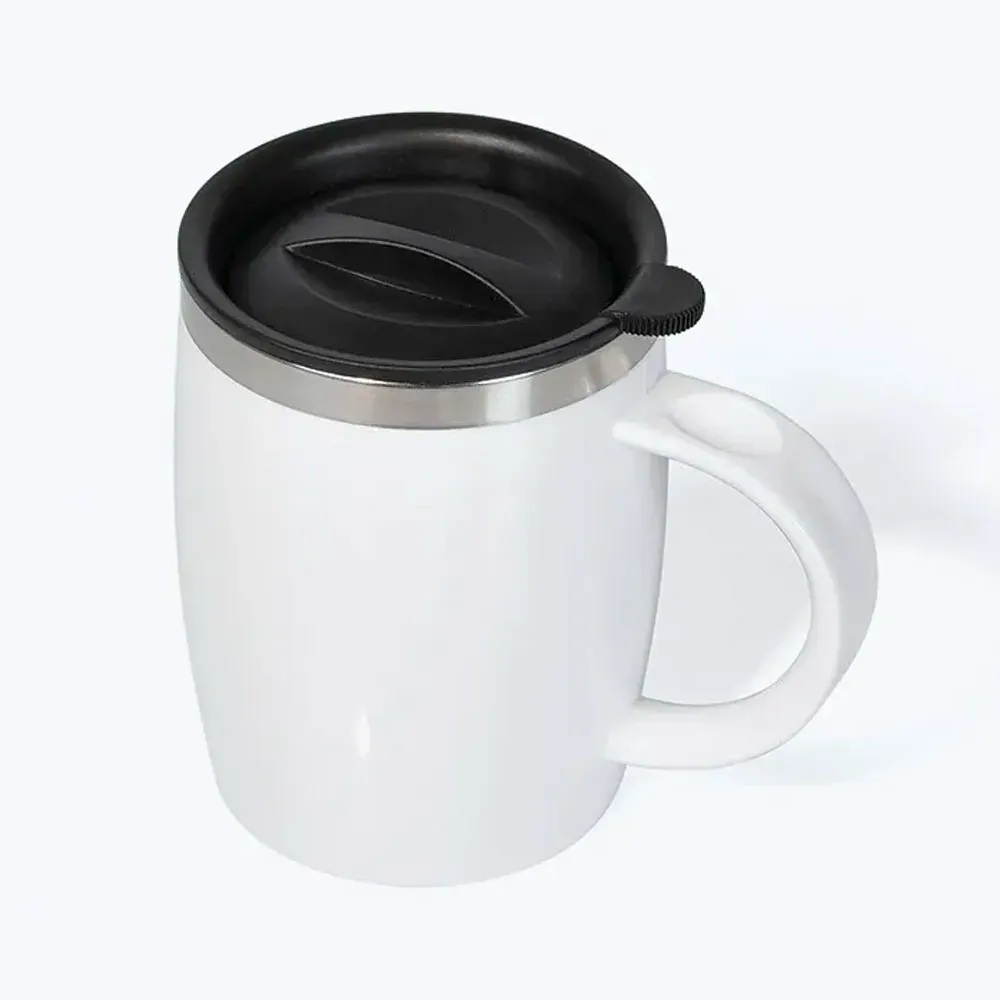 Caneca Em Aço Inox / Poliestireno - 400 Ml - Thumbnail 3
