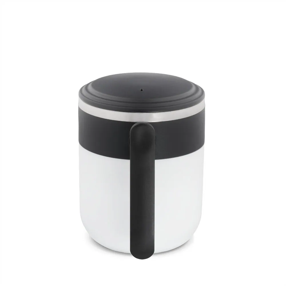 MALDINI. Caneca de viagem com parede interior em aço inox e acabamento mate 400 mL - Thumbnail 7