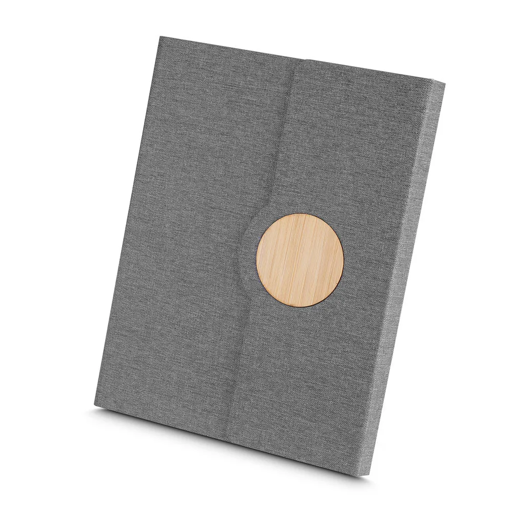 Caderno A5 Capa em RPET e Detalhe em Bambu - Thumbnail 6