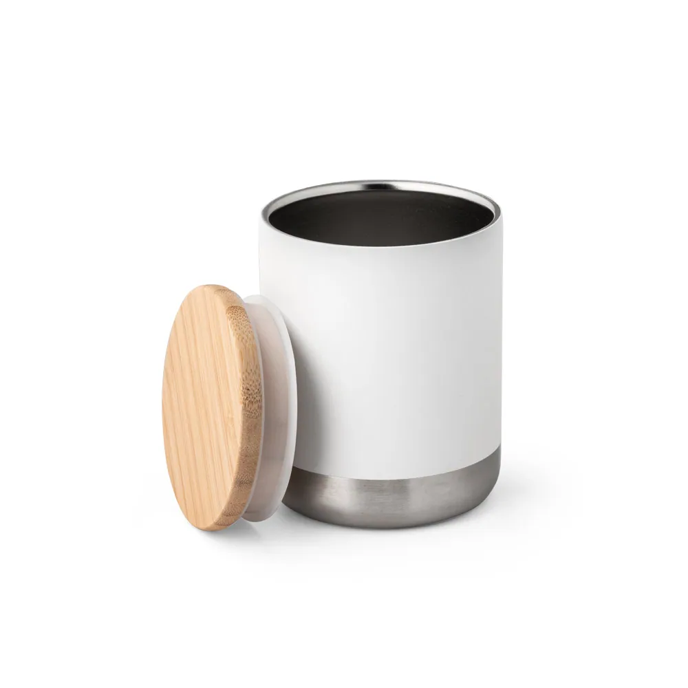 NORRE TUMBLER. Copo de viagem térmico em aço inox de parede dupla isolada a vácuo (370 mL) - Thumbnail 7