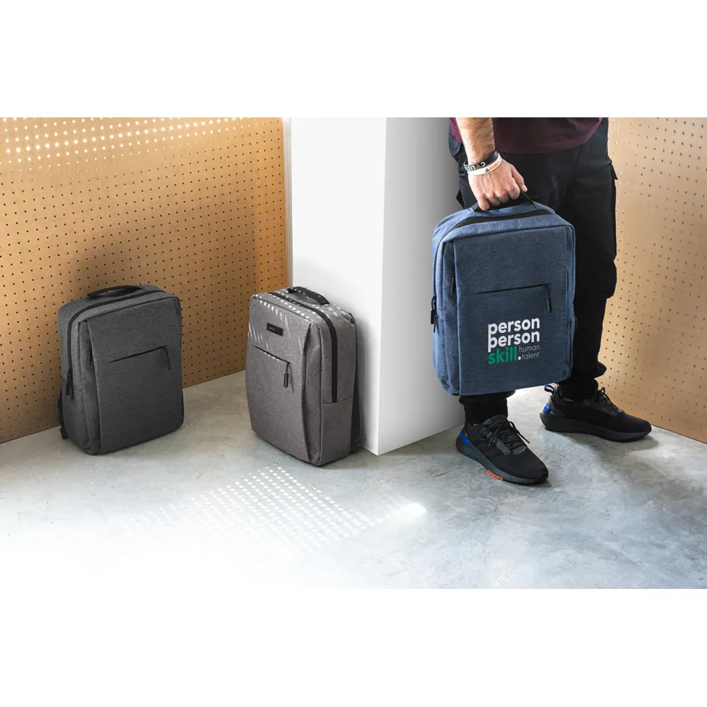 BORACAY. Mochila para notebook (15.6") em 300D de alta densidade com compartimento principal forrado (15 L) - Thumbnail 19
