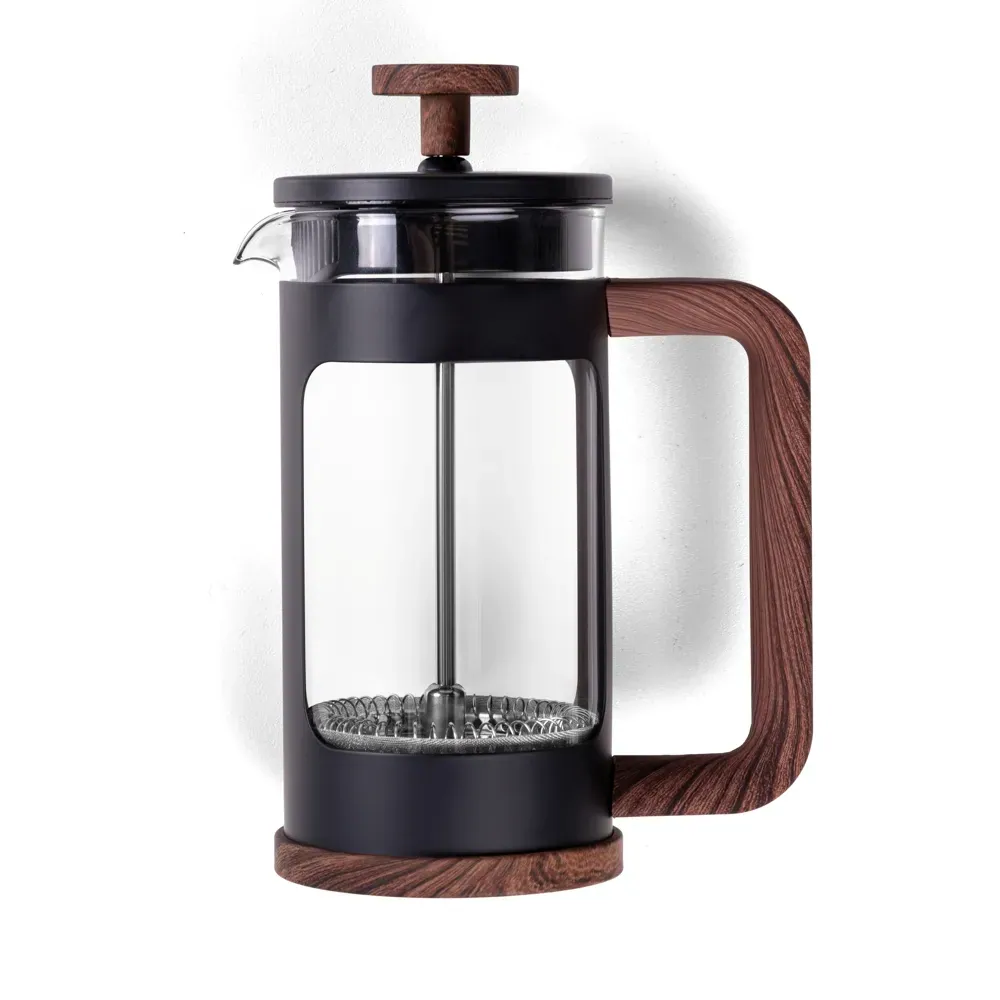 Cafeteira Prensa Francesa Em Vidro / Aço Inox - 350Ml - Thumbnail 4