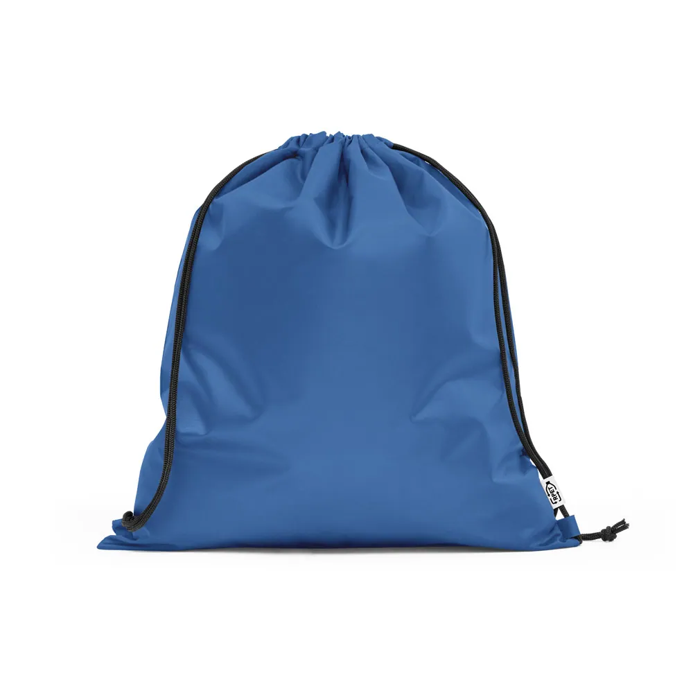 PEMBA. Sacola tipo mochila em poliéster reciclado 190T, produzida a partir de plástico reciclado - Thumbnail 6