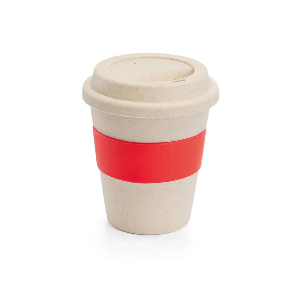 LATTE. Copo de viagem em fibra de bambu (60%) e PP (40%) com tampa (380 mL) - Thumbnail 3