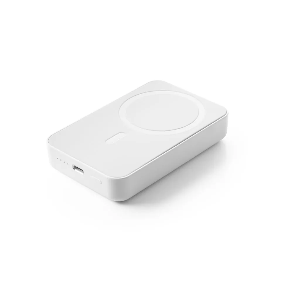 AMPERE 10. Bateria portátil magnética com carregador por indução super-rápido (10.000 mAh), em ABS 100% reciclado - Thumbnail 6