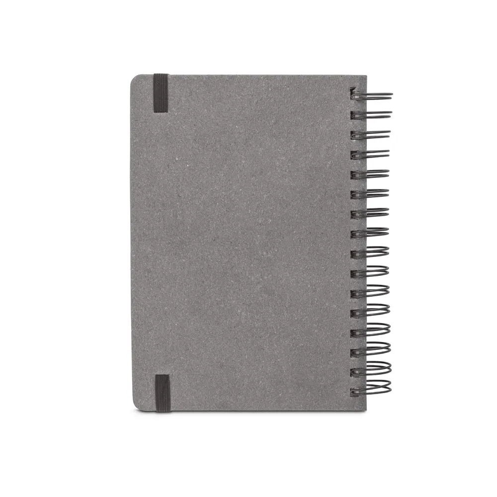 SIMMEL A5. Agenda A5, com argolas, em pele (58% reciclada) - Thumbnail 3