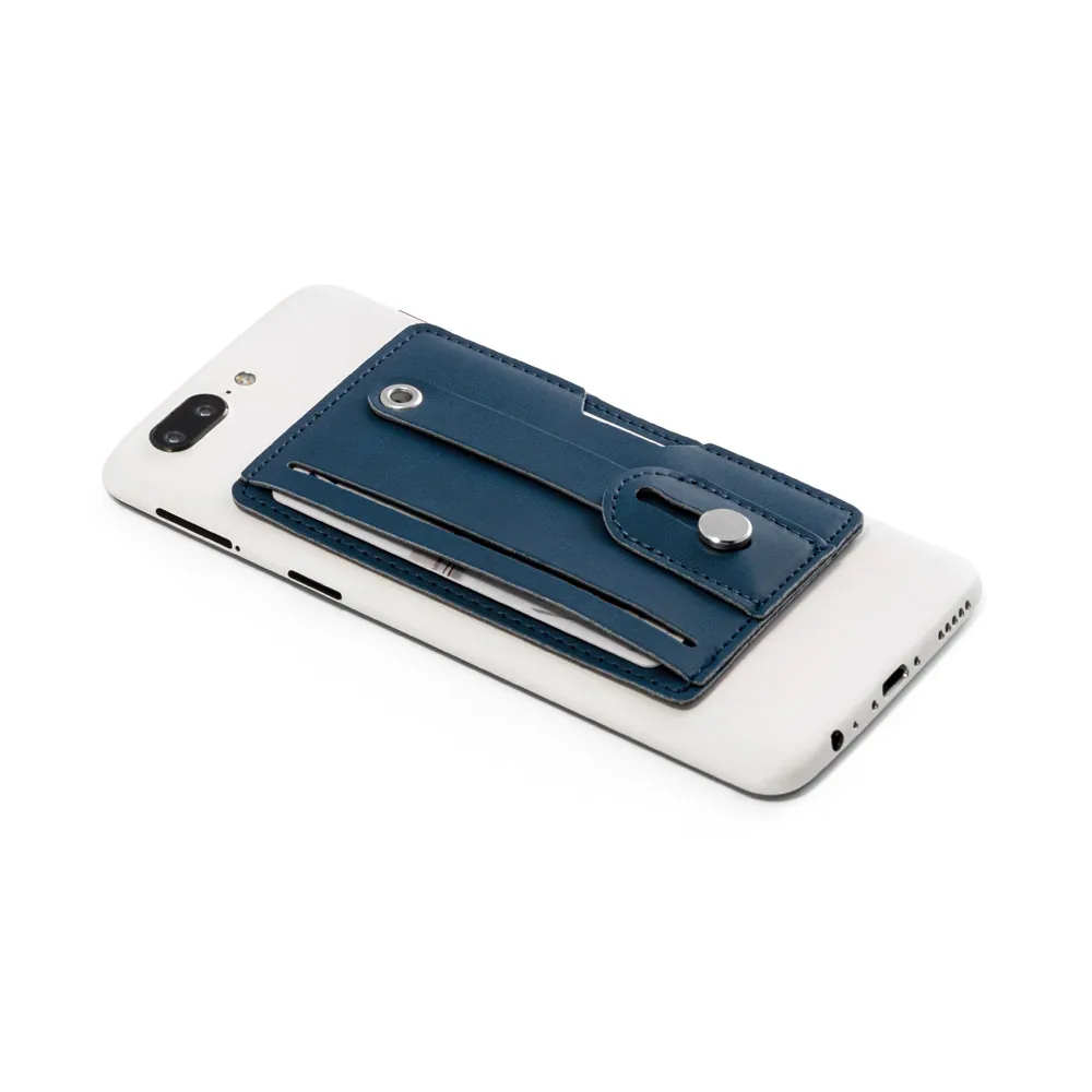 FRANCK. Porta cartões para celular com bloqueio de RFID, em PU - Thumbnail 3