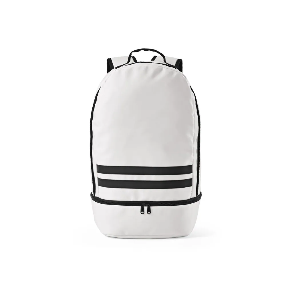 MANCHESTER. Mochila em poliéster reciclado 290T e sarja com compartimento para sapatos (25 L) - Thumbnail 13