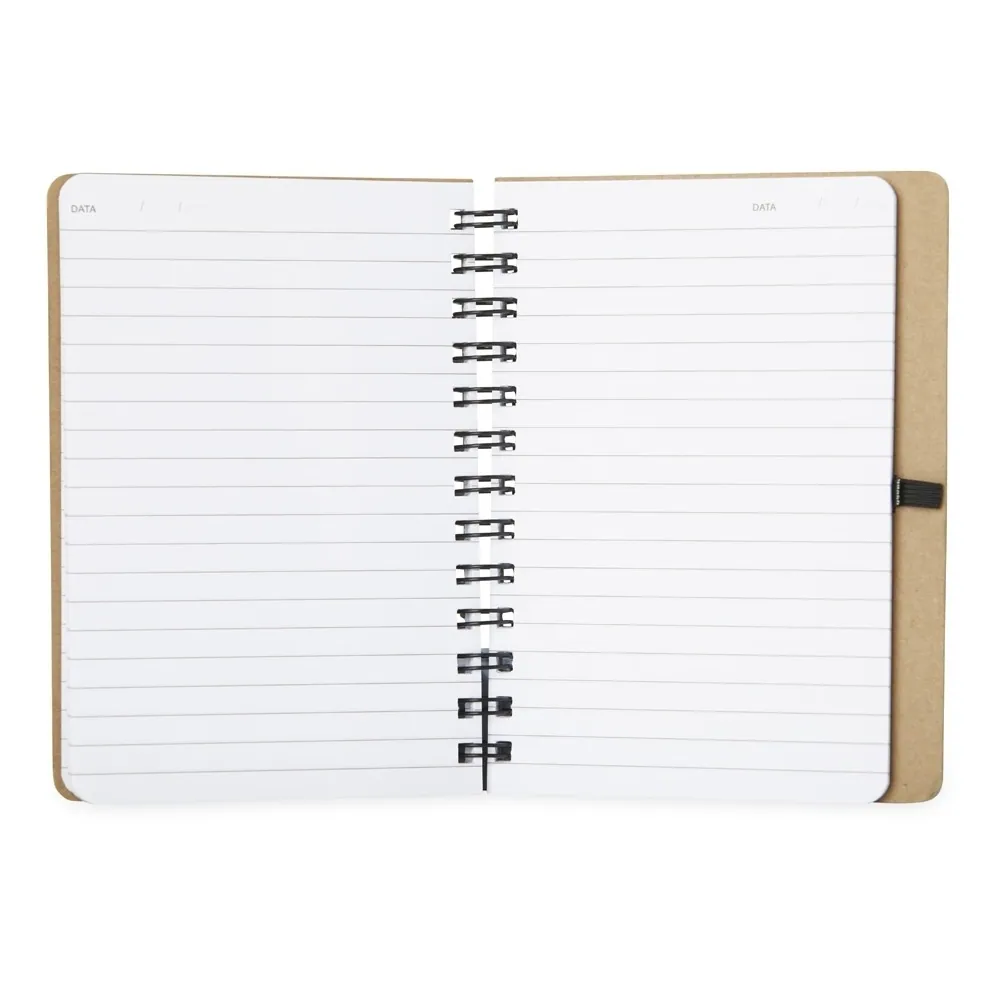 Caderno Kraft com Porta Caneta - Thumbnail 2