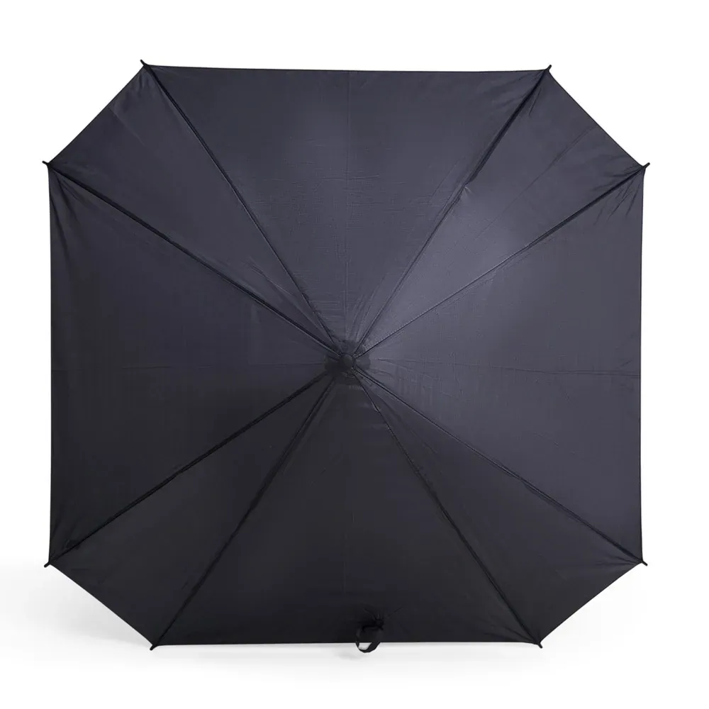 Guarda Chuva Quadrado Preto - 92 Cm - Thumbnail 4
